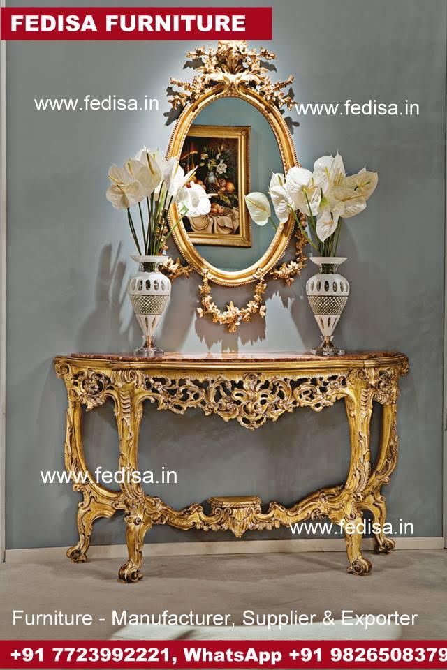 Antique Dressing Table, Skirted Dressing Table 60S Dressing Table