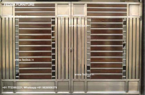 Bathroom Gate Design Modern House With Gate Lohe Ke Get Ki Dijain Pipe ...