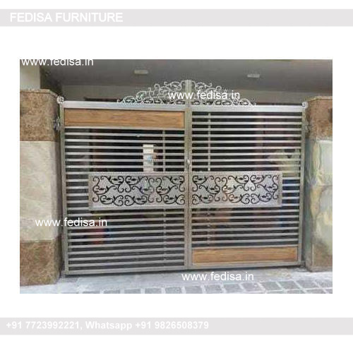 Bathroom Gate Design Modern Iron Fence Designs Modern Steel Gate Design ...
