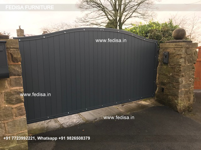 Bathroom Gate Design Steel Plate Gate Design Main Gate Ramp Tiles ...