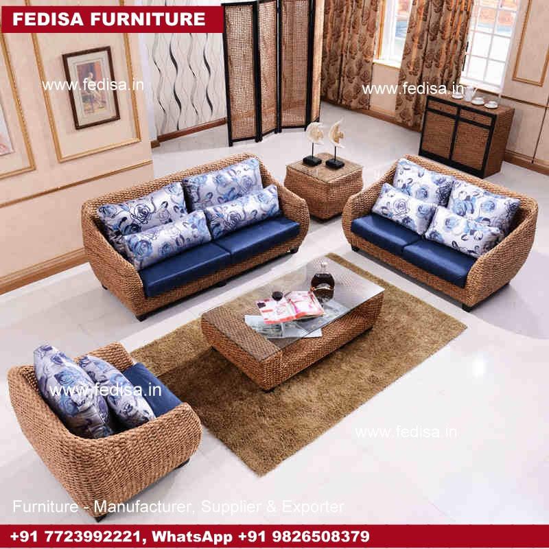 Cane Sofa Set, Cane Night Stand Outdoor Cane Lounge Setting