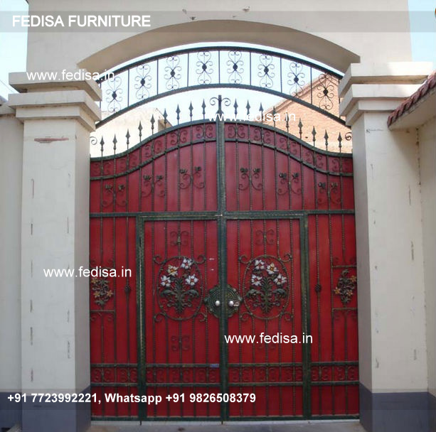 Double Door Grill Gate Design For Main Door Modern Main Gate Design