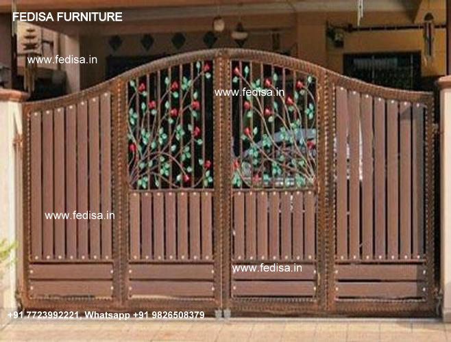 Folding Gate Design For Home Temple Entrance Gate Design Front Slide