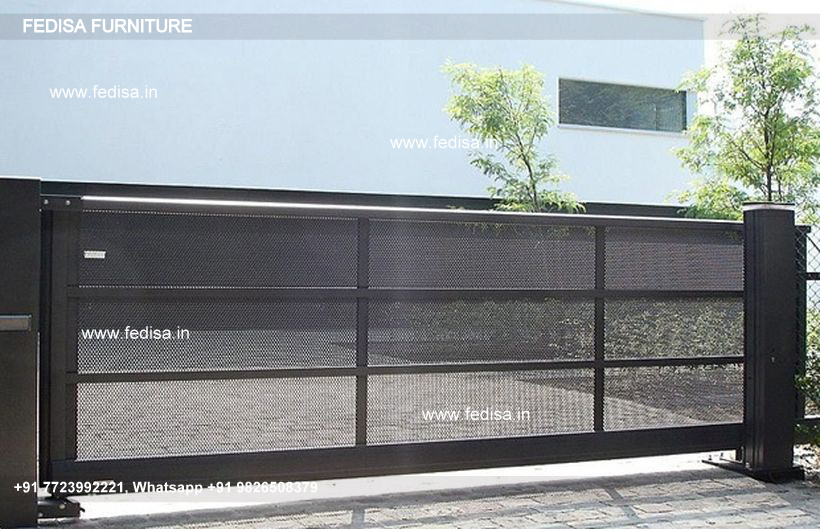 Front Door Grill Gate Design For Main Door Steel Square Pipe Gate