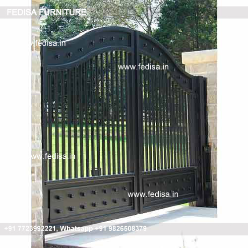 Gate Ka Colour Steel Square Pipe Gate Design Tiles Design For Front