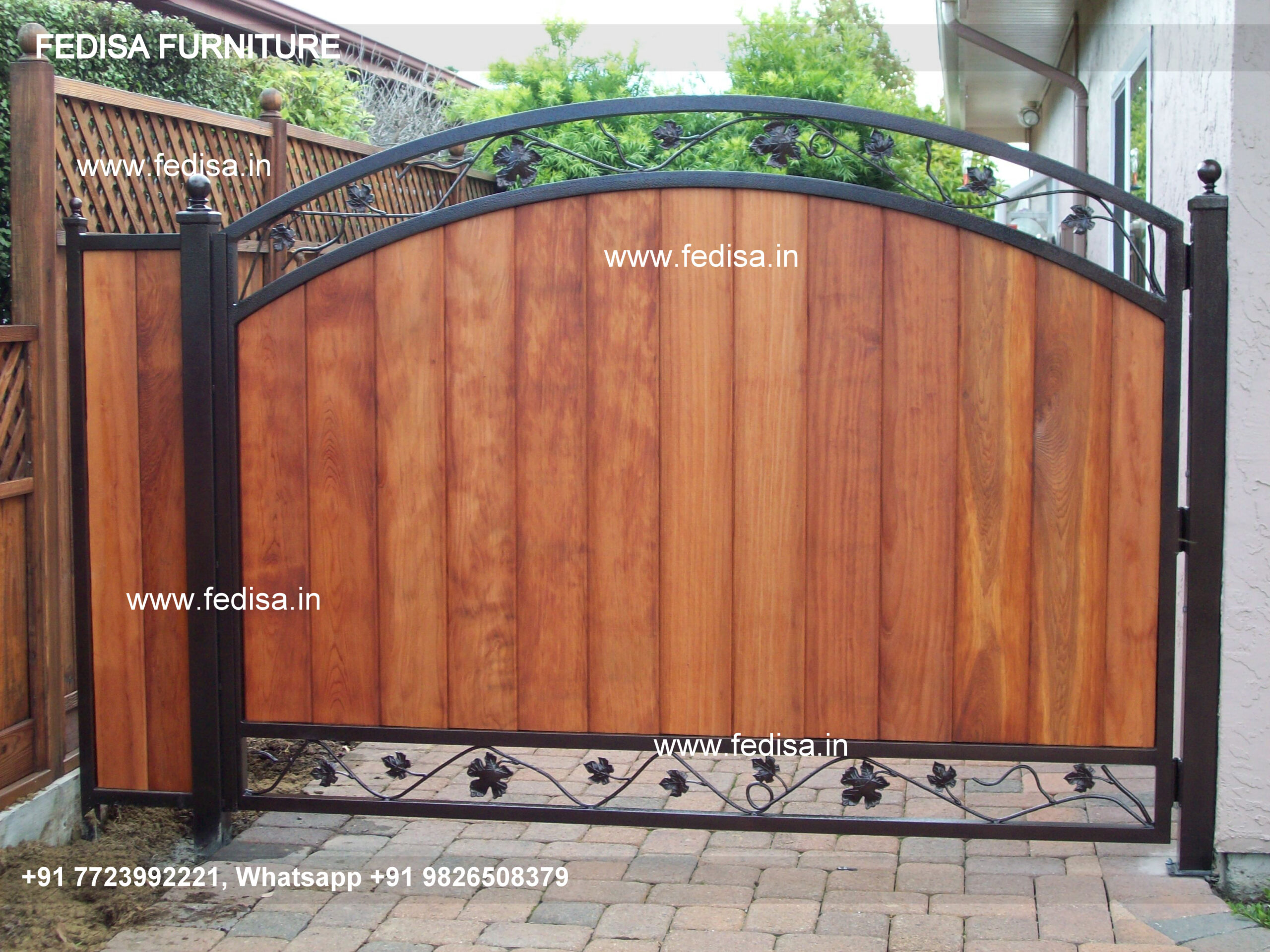 Gate Ki Jhalar Modern House With Gate Steel Gate Ka Design Pipe Wala
