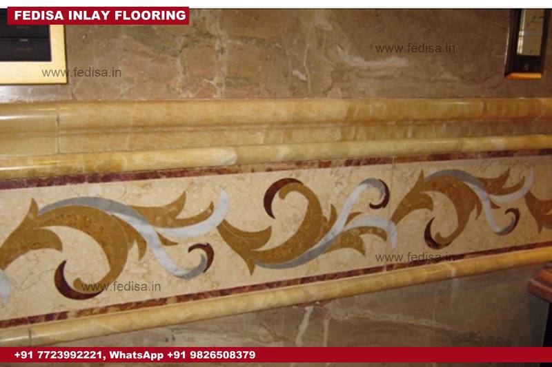 Granite Border Patti Design Mystery White Marble Statuary Marble Tiles