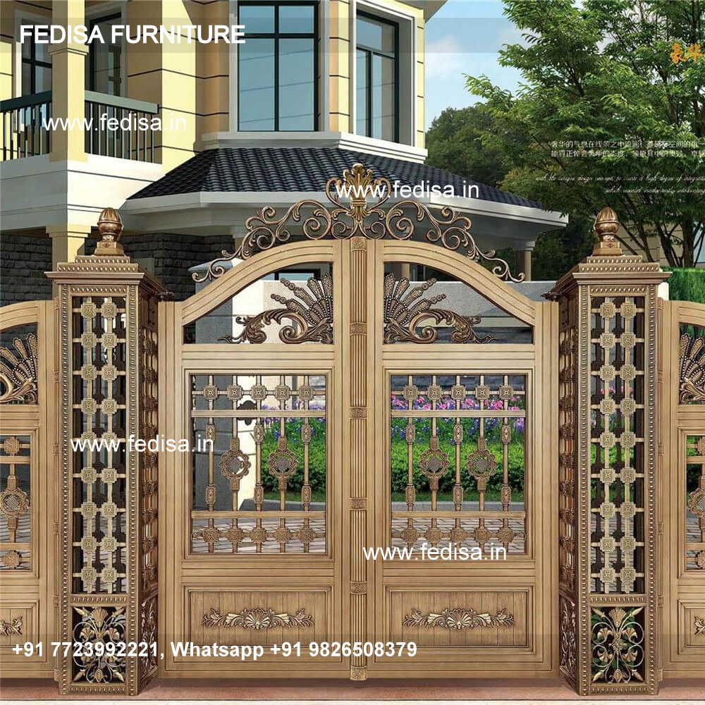 Grill Design Modern Metal And Boundary Wood Fence Lohe Ka Jali Wala