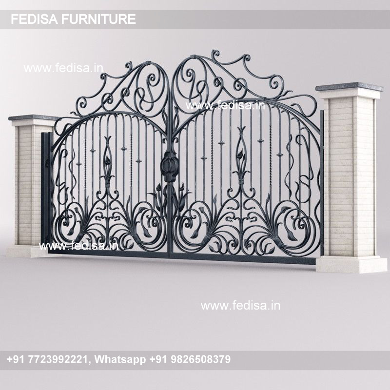 Lohe Ka Gate Grill Modern House With Gate Small Gate Design For Small