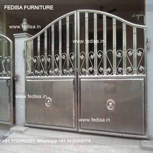 Main Gate Grill Design For Home Modern Iron Fence Designs Main Gate Ka