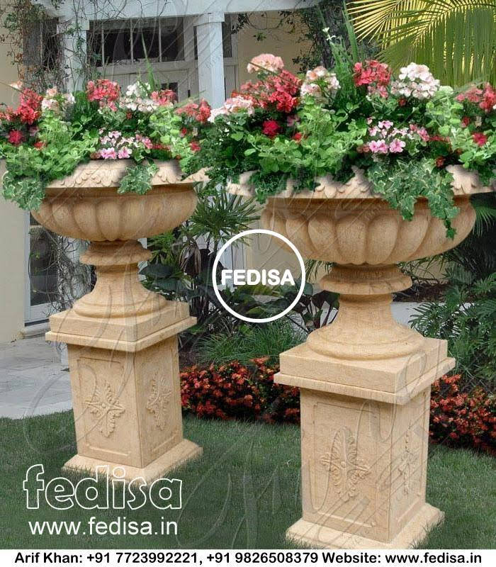 Marble Effect Plant Pot Lua Plant Pot Large Blue Outdoor Plant Pots