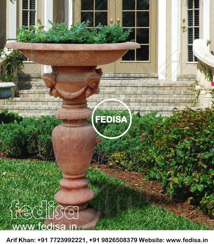 Marble Plant Pot With Stand Terracotta Garden Pots Flower Pot Fountain