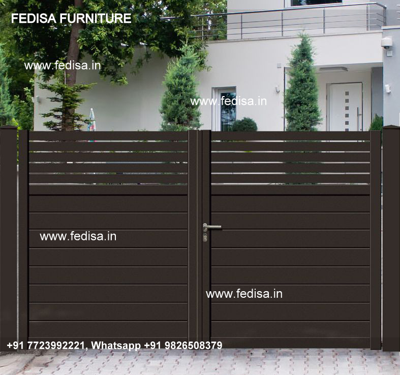 Modern Name Plate Designs For Main Gate Modern House With Gate Steel