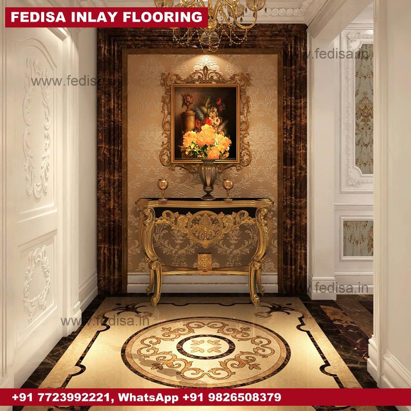 Pink Marble Flooring Designs New Marble Design In Hall Black Tiles