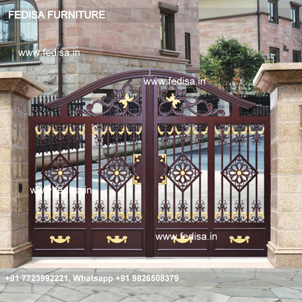 Railing Gate Design Modern House With Gate Compound Gate Simple Design