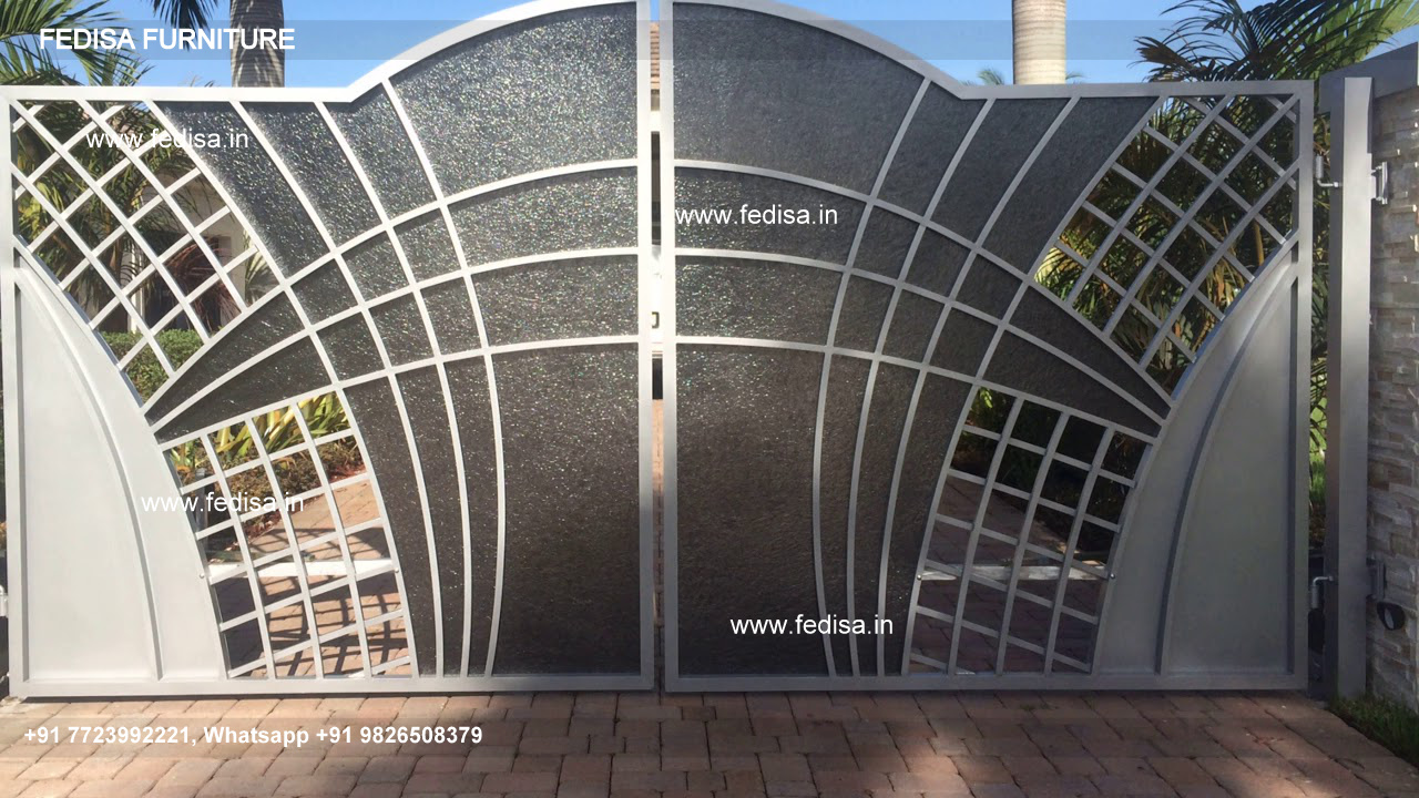 Single Gate Design Steel Plate Gate Design Gate Chajja Design Steel Ke