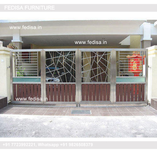 Stainless Steel Gate Design Temple Entrance Gate Design Grill Boundary
