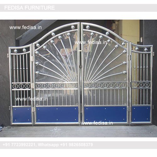Wooden Gate Design For Home Tata Structura Gate Design Home Boundary Gate Design Steel Ke Gate