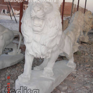 Stone Garden Rabbit Black And White Cat Statue Balloon Dog Figurine