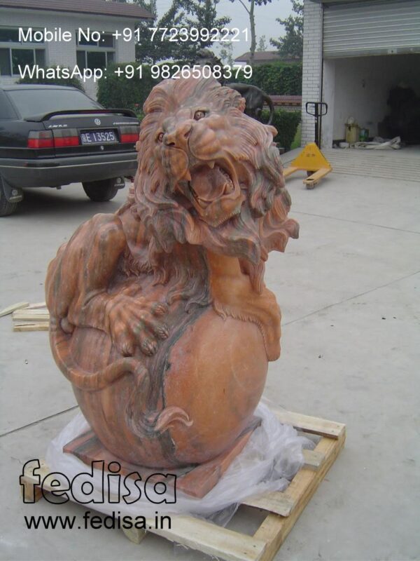 Stone Lions For Garden Wooden Horse Sculptures Sale Concrete Animal Statues Near Me