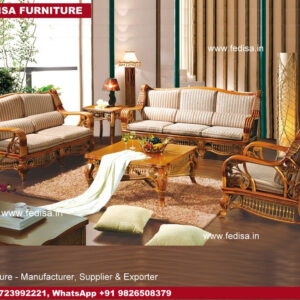 Cane Sofa Set, Cane Single Bed Antique Chair Caning