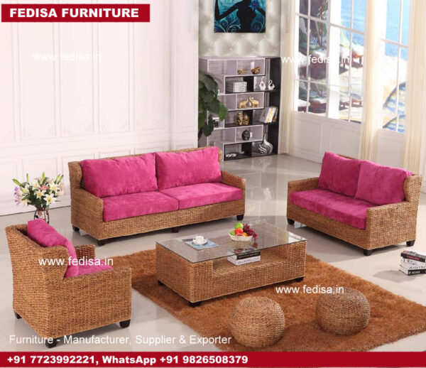 Cane Sofa Set, Caned Armchair Cane Furniture Online Shopping