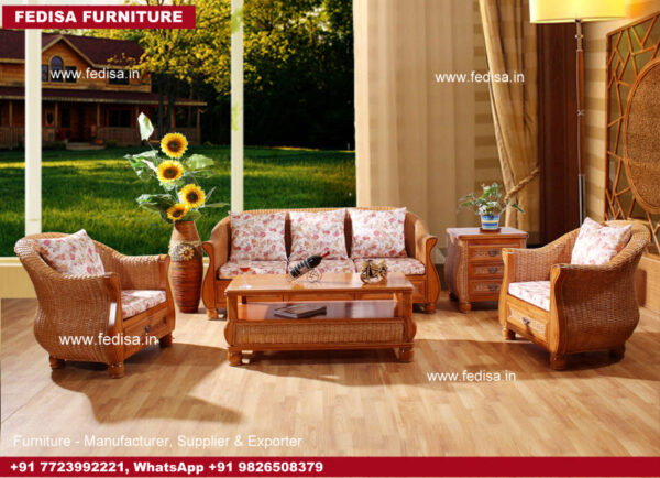 Cane Sofa Set, Cane Rattan Dining Chairs Rattan Webbing Chair