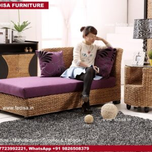 Cane Sofa Set, Cane Chaise Cane Web Furniture