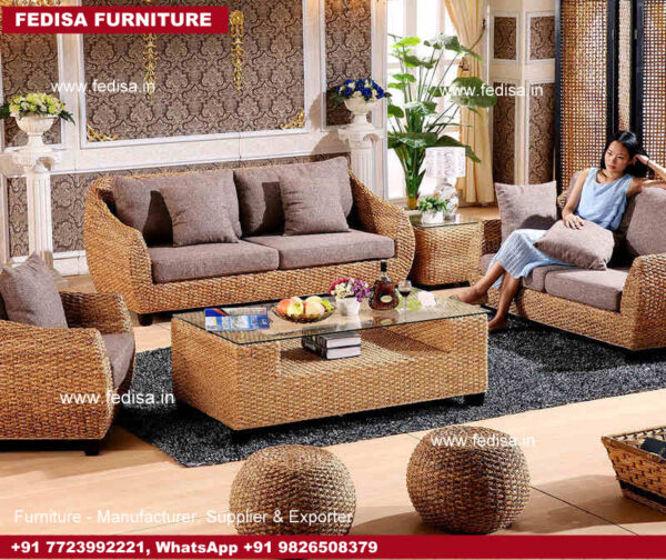 Cane Sofa Set, Antique Cane Bottom Chairs Cane And Leather Chair