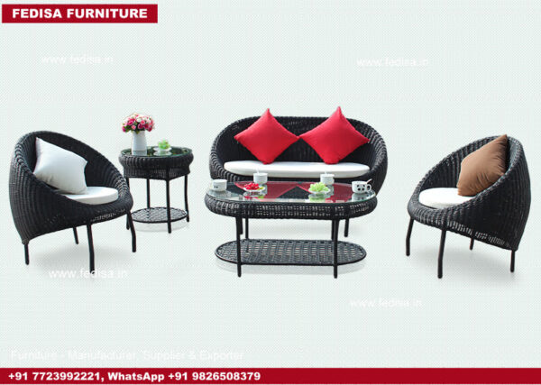 Cane Sofa Set, Cane Outdoor Lounge Setting Cane Outdoor Setting