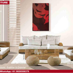 Cane Sofa Set, Cane Furniture Bed Cane Bench Seat