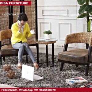 Cane Sofa Set, Wooden Chair With Wicker Seat Chair Caning Near Me