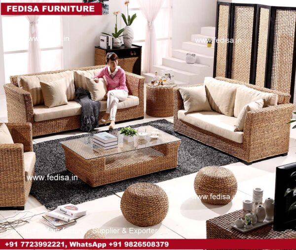 Cane Sofa Set, Cane And Leather Dining Chair Cane Dining Table Set