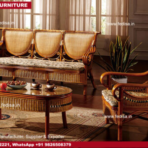 Cane Sofa Set, Chair Caning Prices Cane Peacock Chair