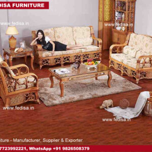 Cane Sofa Set, Cane Furniture Malleswaram Cane Occasional Chair