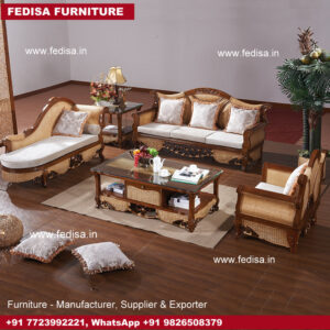 Cane Sofa Set, Blue Cane Chair Nadi Cane Bed