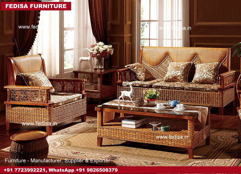 Cane Sofa Set, Replacing Wicker On Chairs Cane Furniture Showroom