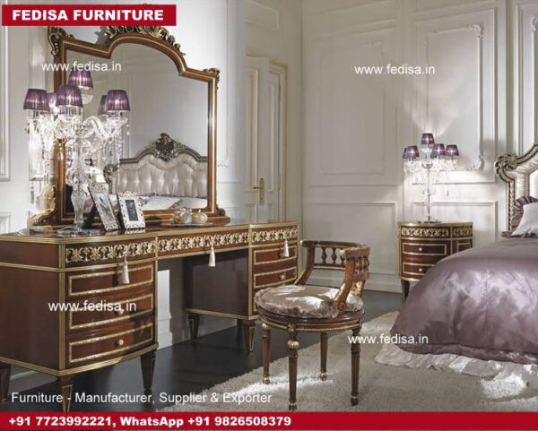 Dressing Table With Drawers, Compact Dressing Table Corner Vanity Table