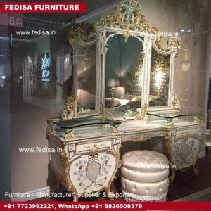 Mirrored Dressing Table, Dressing Table And Chair New Dressing Table
