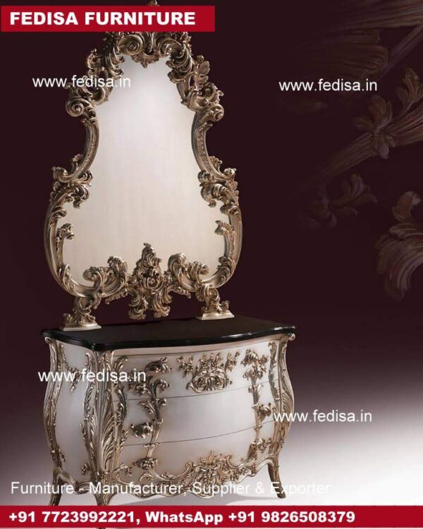 Wooden Dressing Table, Contemporary Dressing Table Unicorn Dressing Table