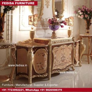 Mirrored Dressing Table, Wood Makeup Vanity Best Dressing Table