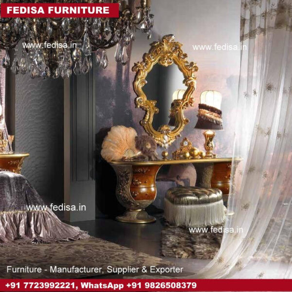 Makeup Table, Fancy Dressing Table Kather Dressing Table