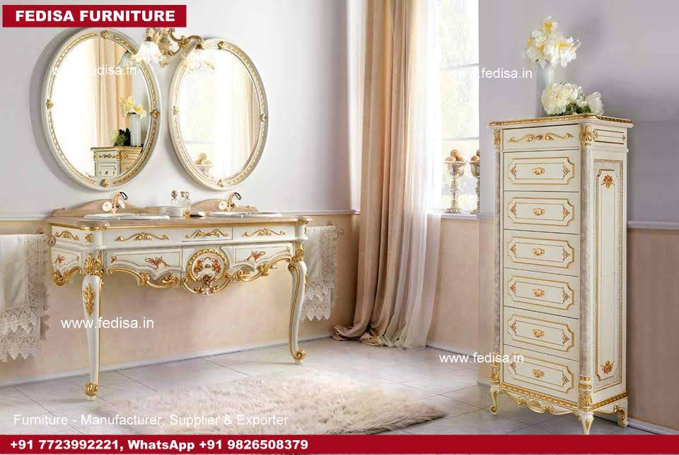 Makeup Vanity With Lights, Antique Vanity Set Small Corner Dressing Table