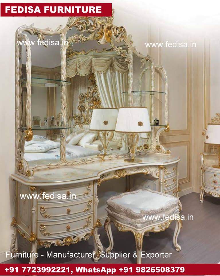 Small Dressing Table, Dressing Table With Shelves Portable Dressing Table