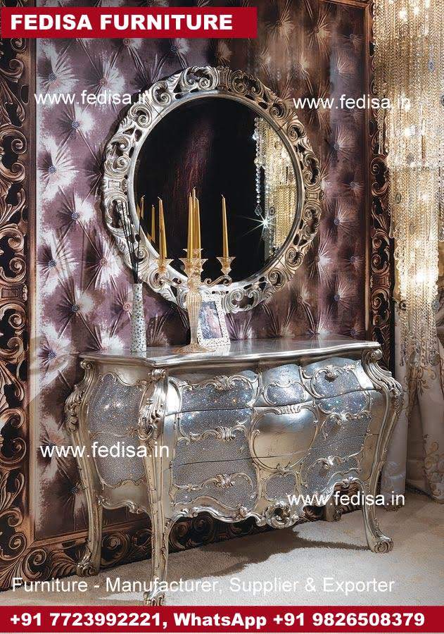 Dressing Table With Drawers, Wood Vanity Makeup Dressing Table Shop Near Me