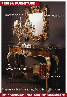 Modern Dressing Table, Bedroom Vanity Table White Desk Dressing Table