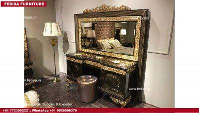 Makeup Table, Royal Oak Dressing Table Bespoke Dressing Table