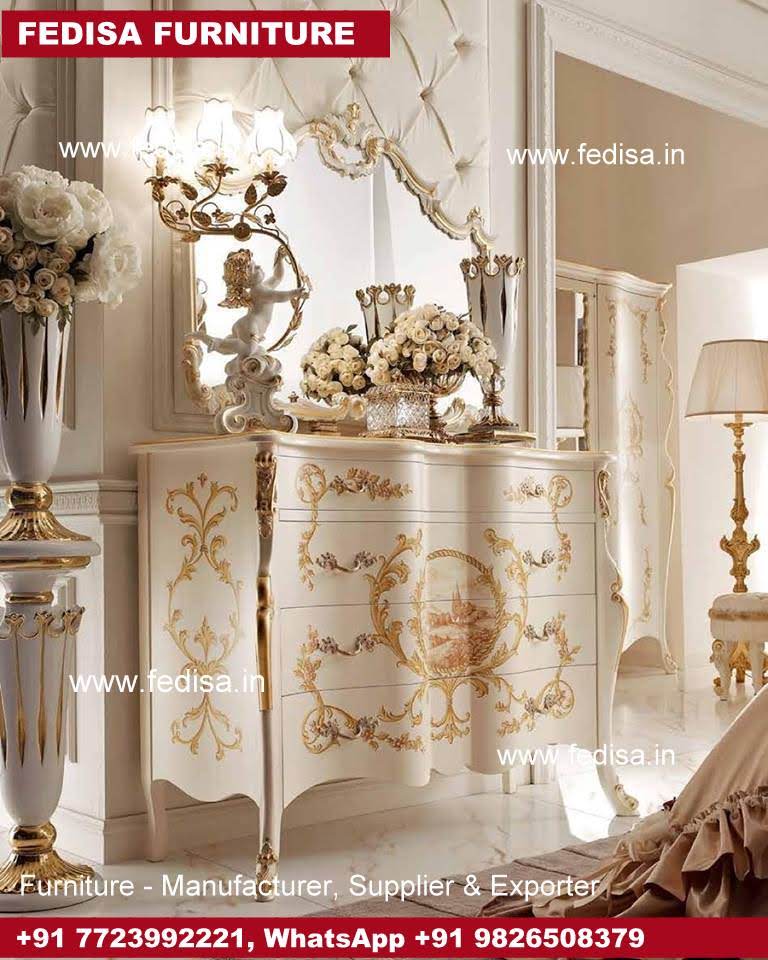 Mirrored Dressing Table, Antique Vanity Table Disney Princess Dressing Table