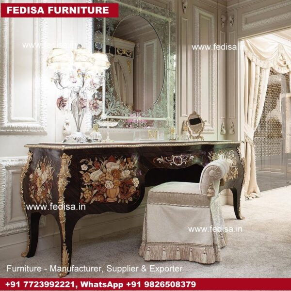 Dressing Table Set, Vintage Dressing Table Set White Dressing Table With Lights