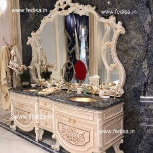 Dressing Table, Beech Dressing Table Mini Vanity Table